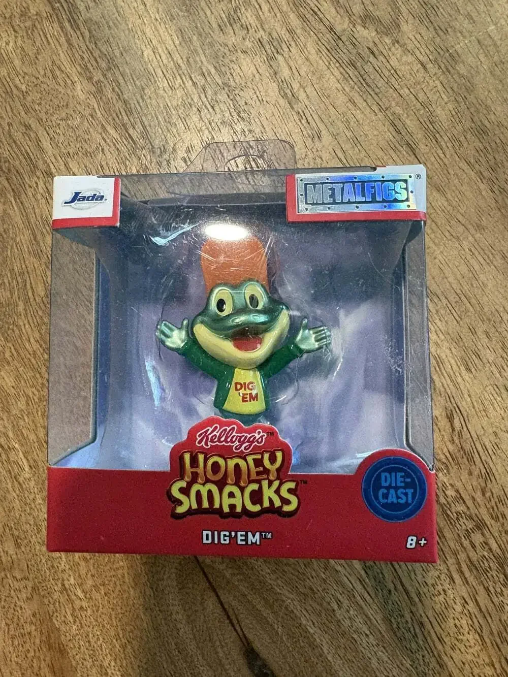 Jada Toys Kellogg's Honey Smacks Dig 'Em Metalfigs Mini Green Die-Cast Figure